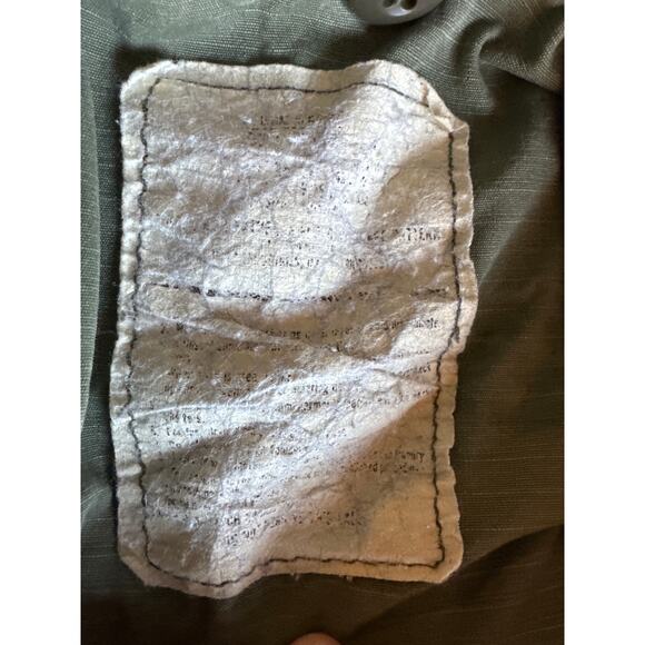 Vintage Military Camo M Cold Weather Coat Spearhead Patch - Picture 2 of 8